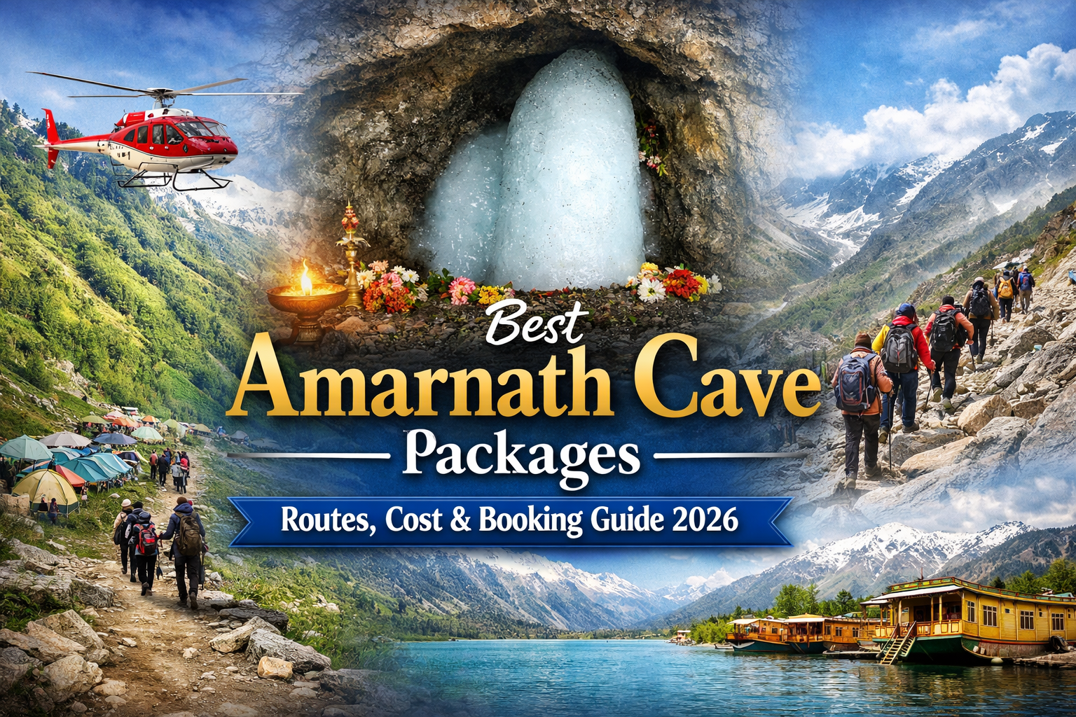 Best Amarnath Cave Packages: Routes, Cost & Booking Guide 2026