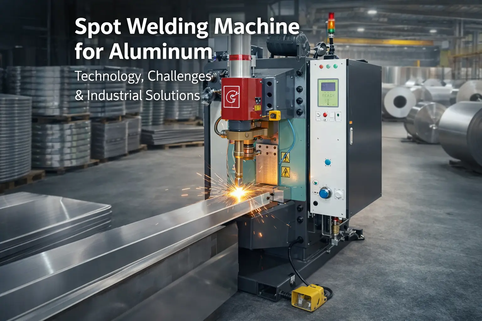 Spot welding aluminium